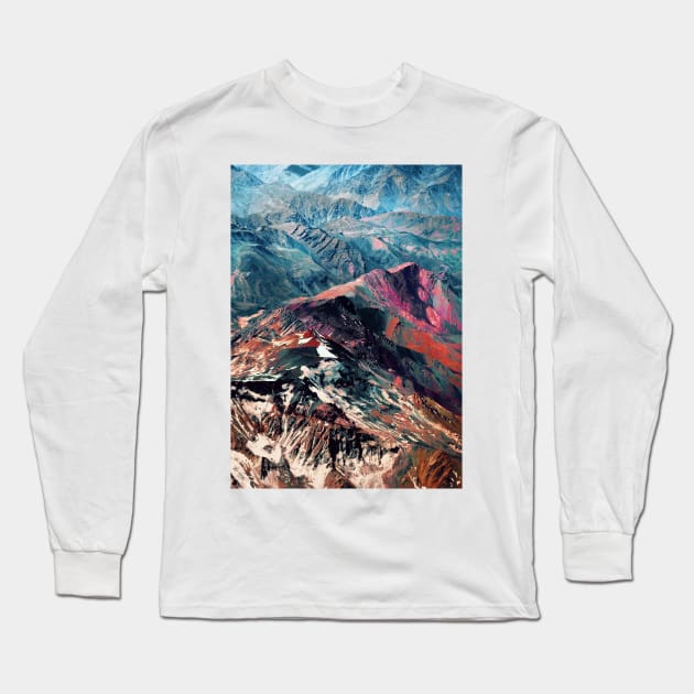 mountains 2 Long Sleeve T-Shirt by Dada22